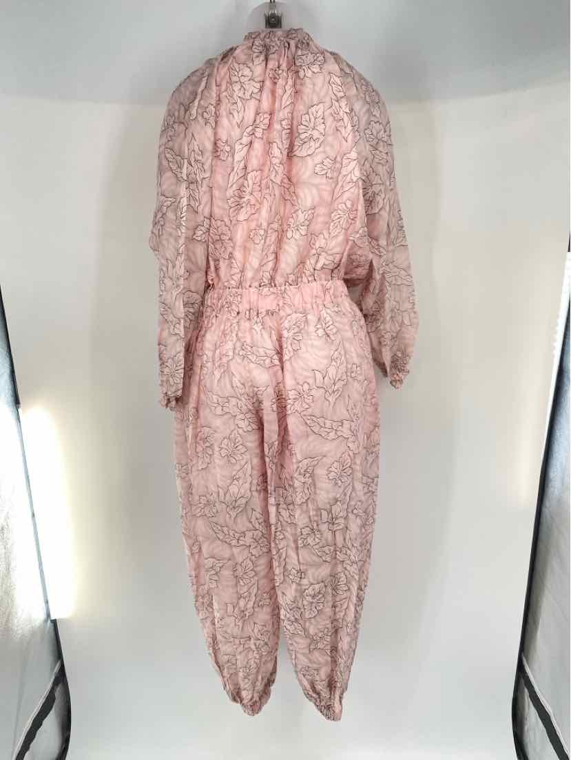 Size M PINK PRINT Dress