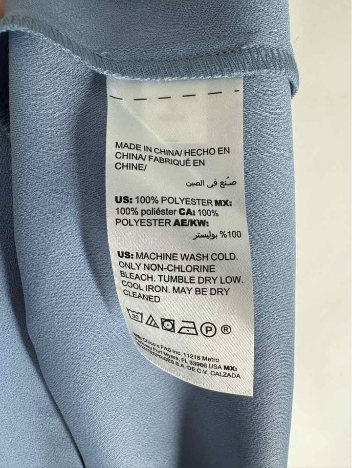 Size S Chico's Blue Shirt