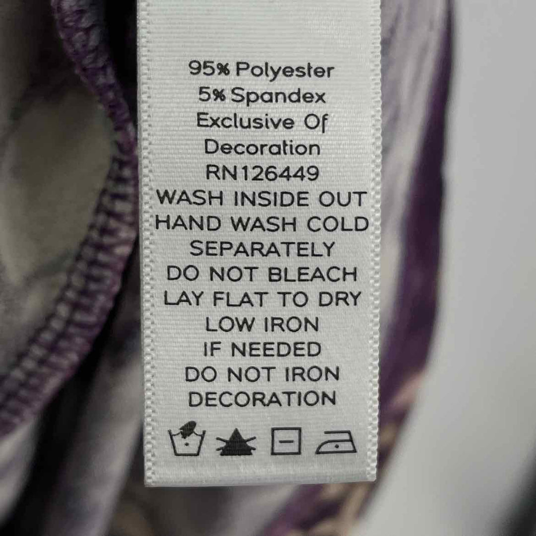 Size 1X Purple Dress