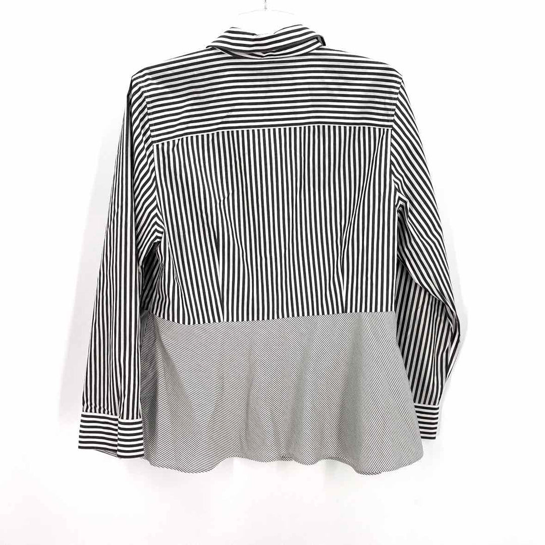 Size L Chico's Gray Shirt