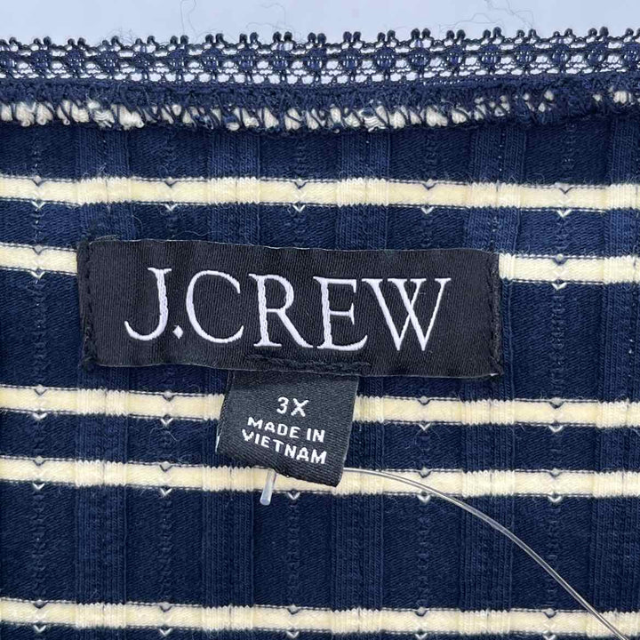 Size 3X J Crew Navy Shirt