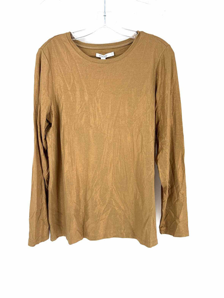 Size L Chico's Brown Shirt