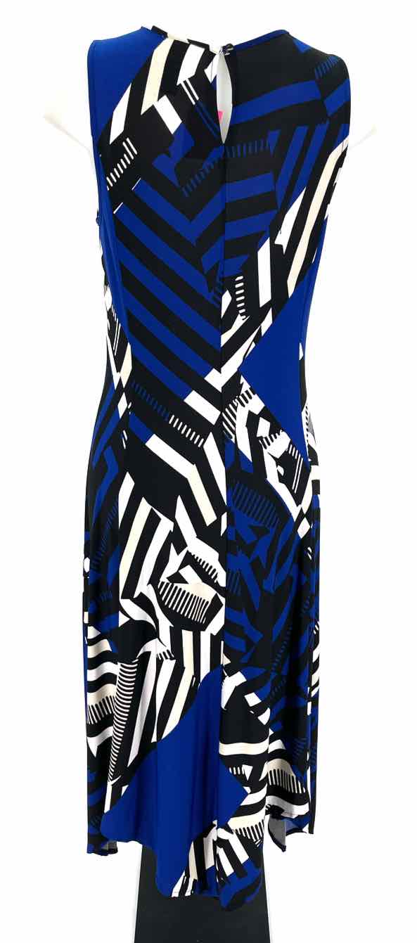 Size M Chico's Blue Print Dress
