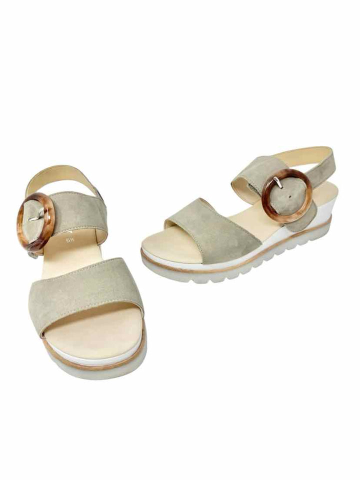 Shoe Size 5.5 GABOR Green Sandals