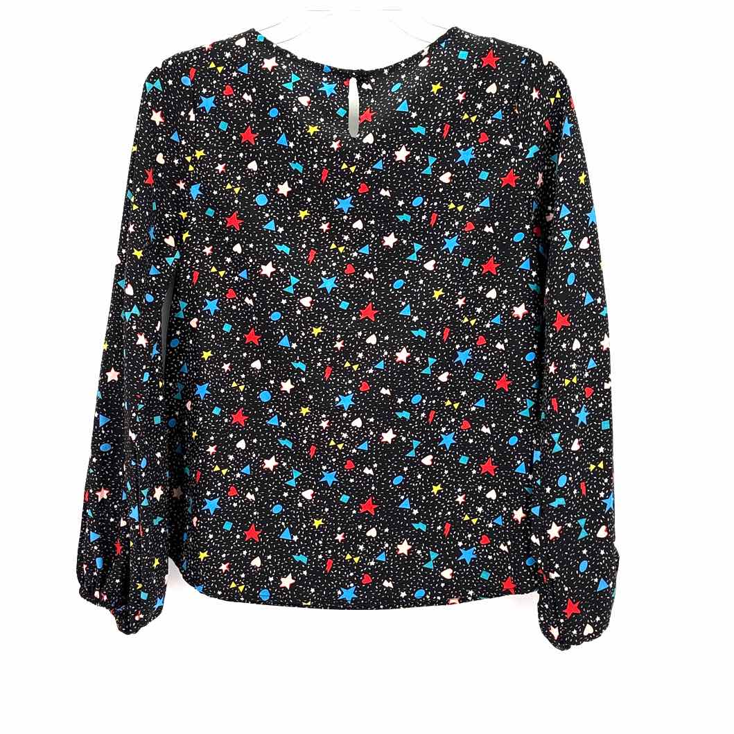 Size S Black Print Shirt