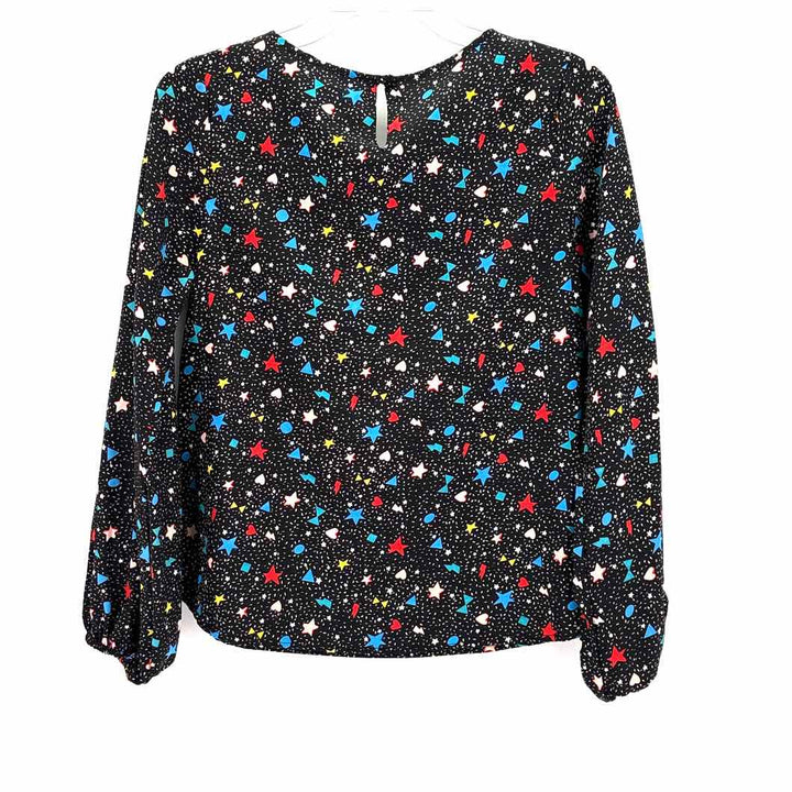 Size S Black Print Shirt