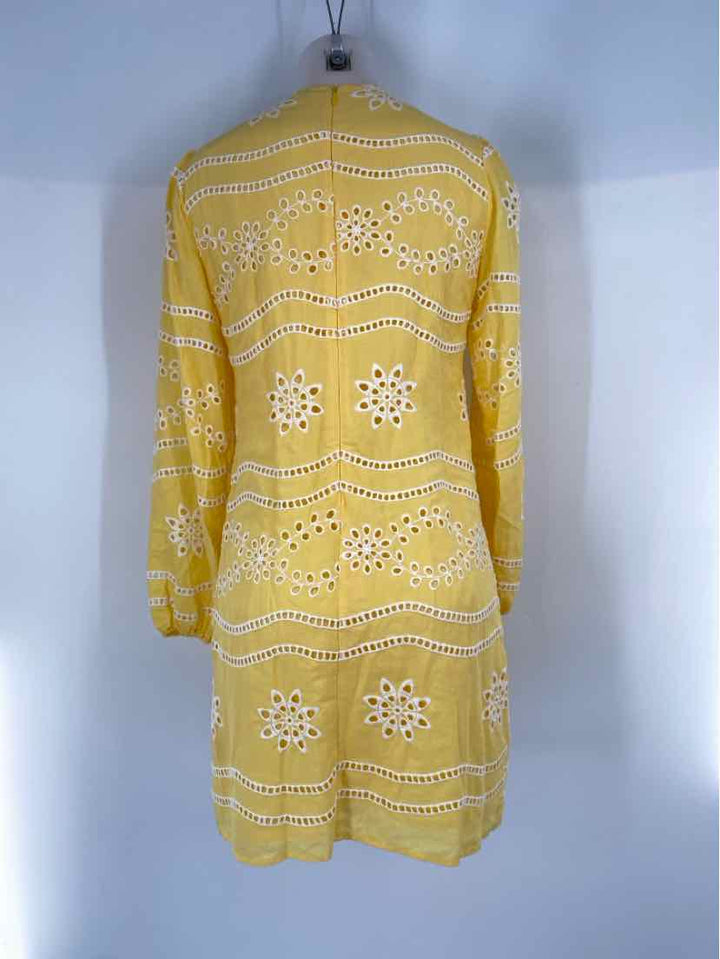 Size XS BOSTON PROPER Yellow Dress