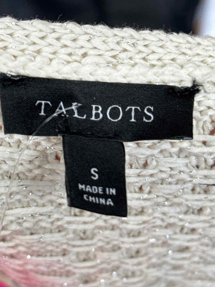 Size S Talbots Cream Sweater