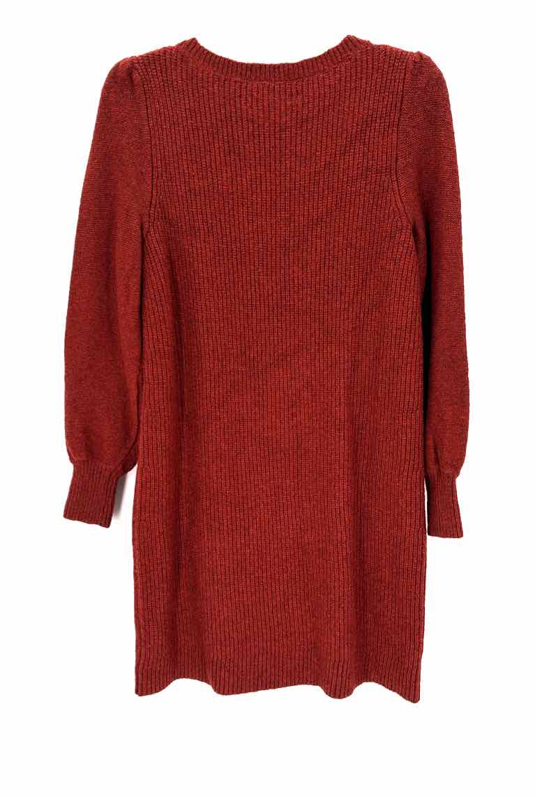 Size M LOFT Burnt Orange Knit Dress