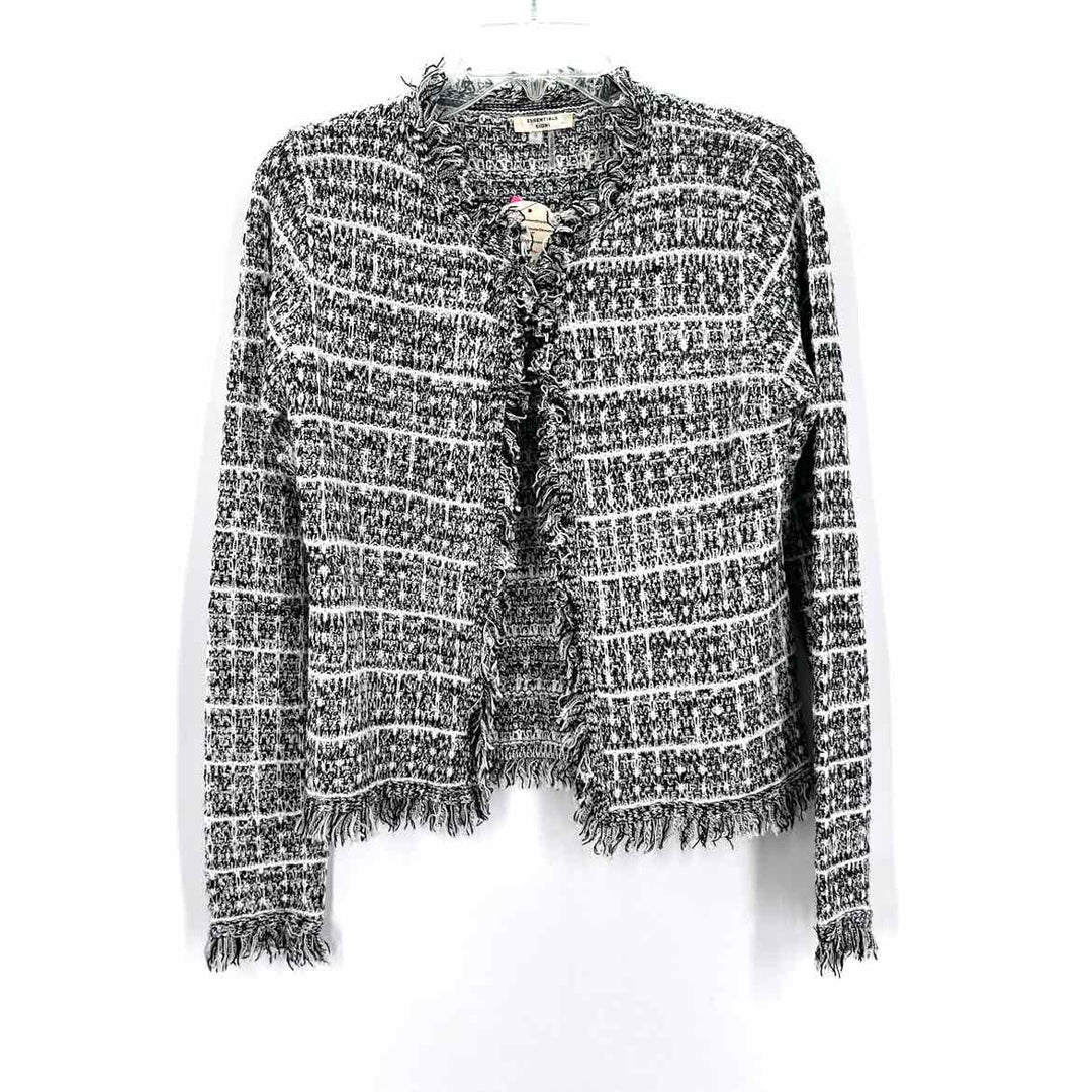 Size S Black Tweed Sweater