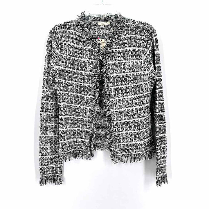 Size S Black Tweed Sweater