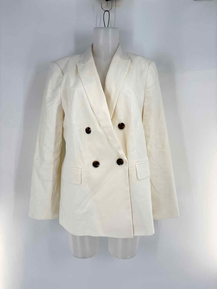 Size 14 Ann Taylor Vanilla Blazer