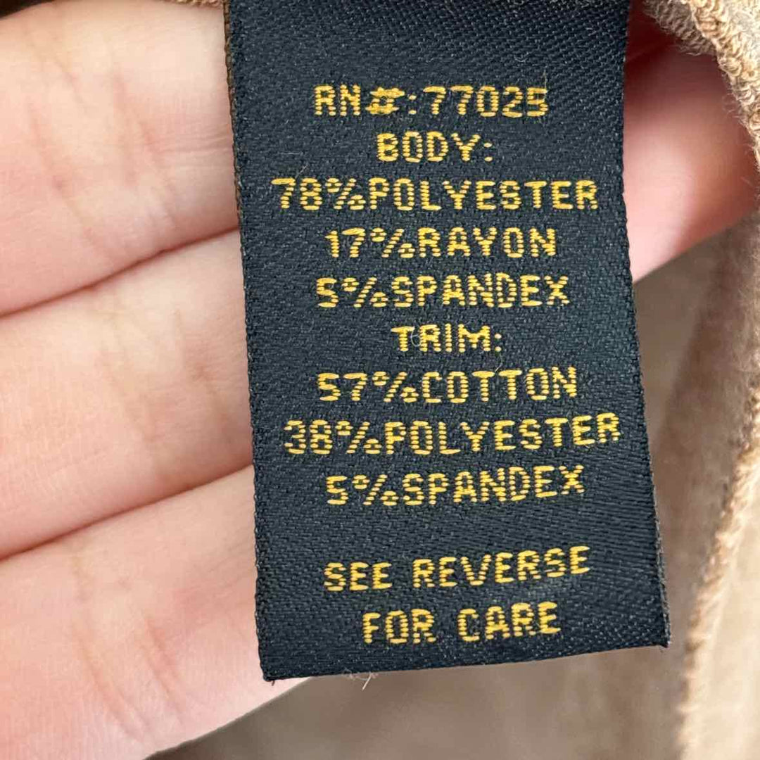 Size 1X Tan Sweater