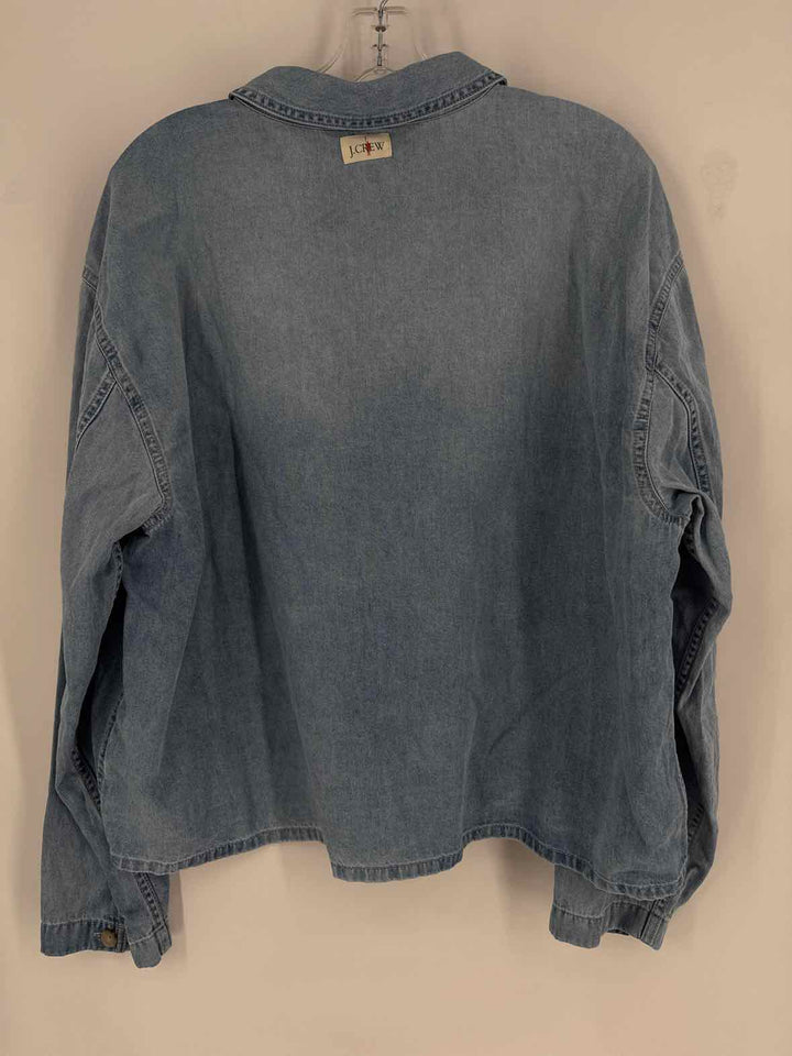 Size L J Crew Denim Shirt