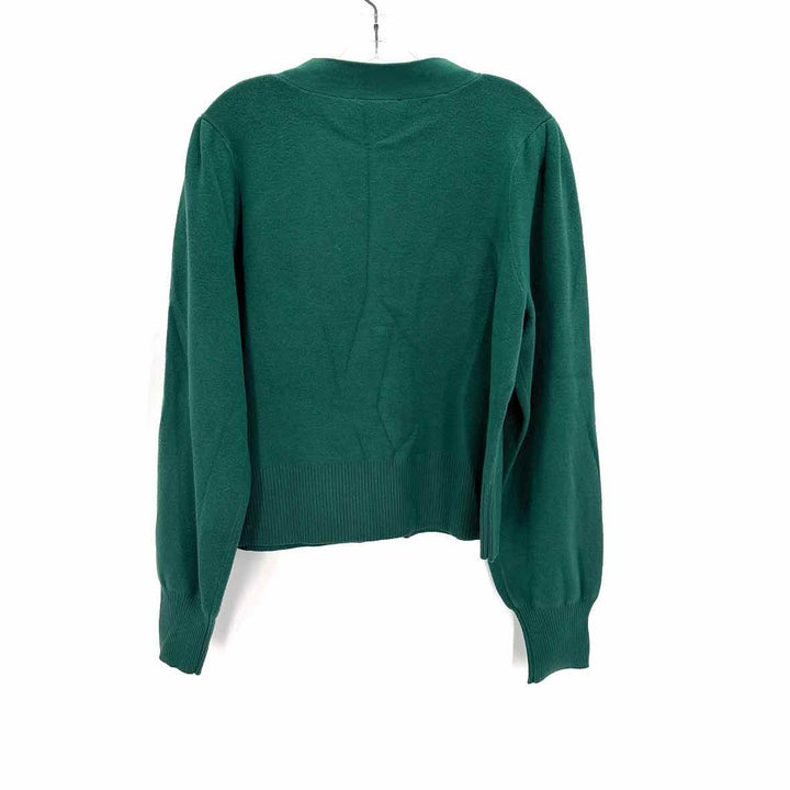 Size XL CROWN & IVY Green Sweater