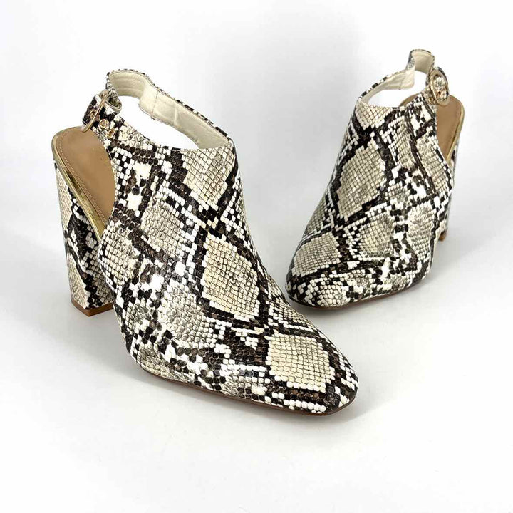 Shoe Size 10 Multi-Color Faux Leather Boots