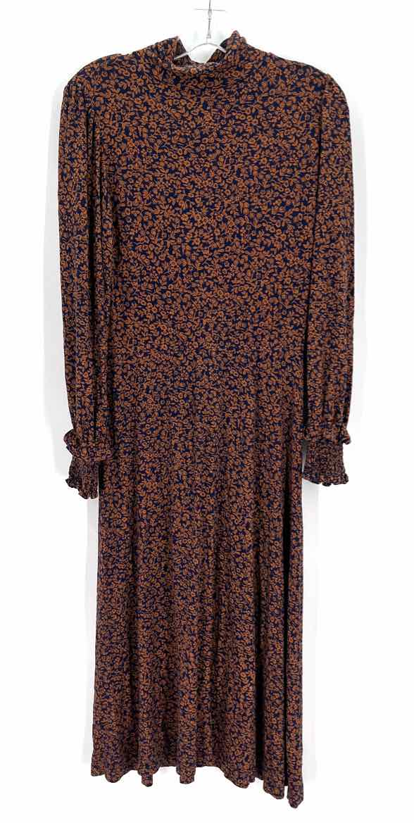 Size S DRAPER JAMES Navy Print Dress