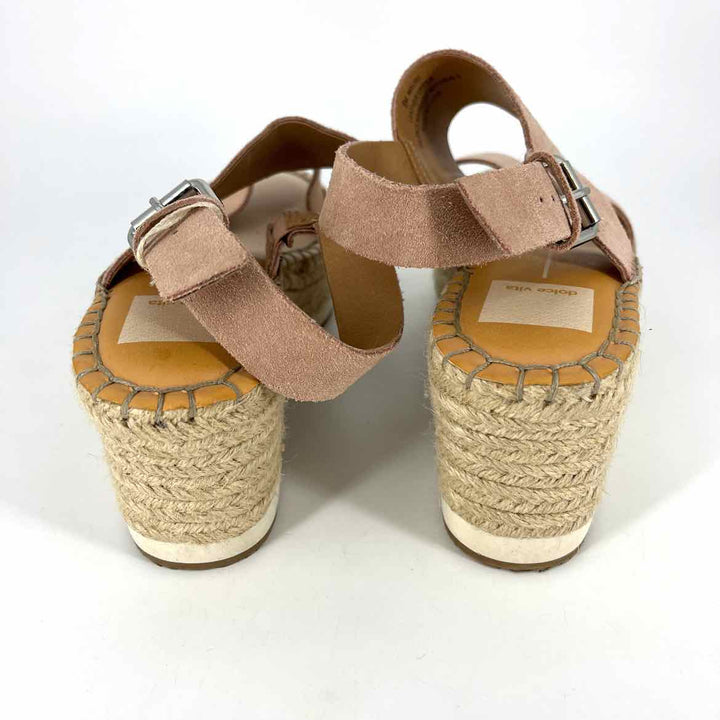 Shoe Size 8 Dolce Vita Blush Suede Sandals