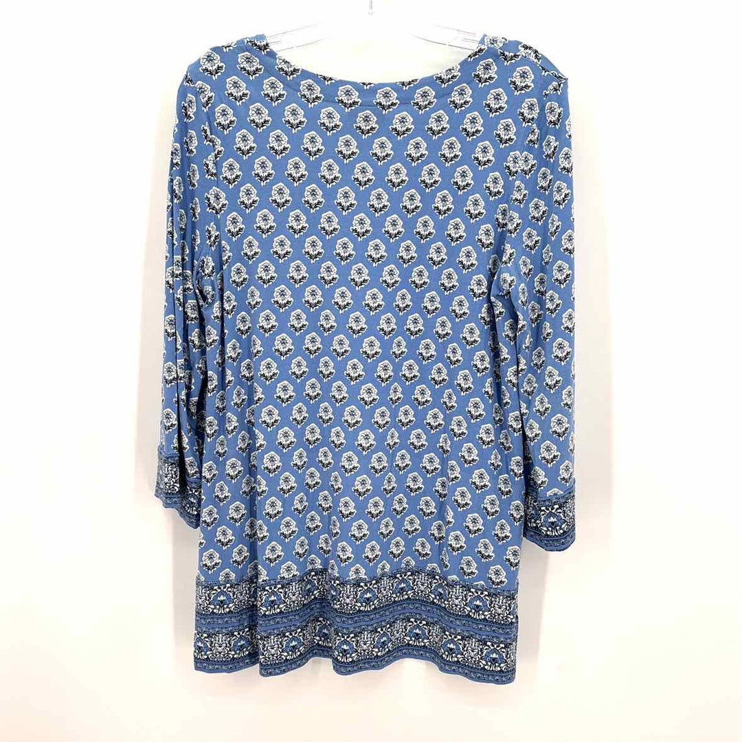 Size M J JILL Blue Shirt