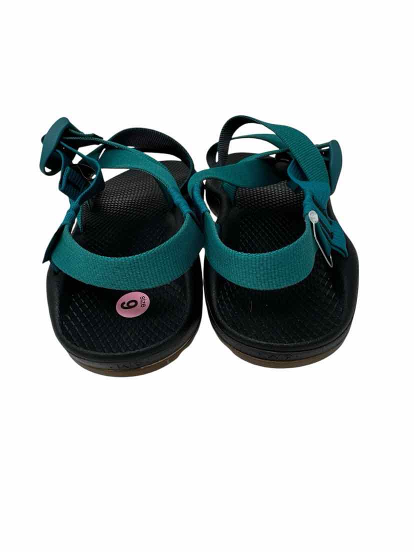 Shoe Size 9 CHACO Teal Sandals