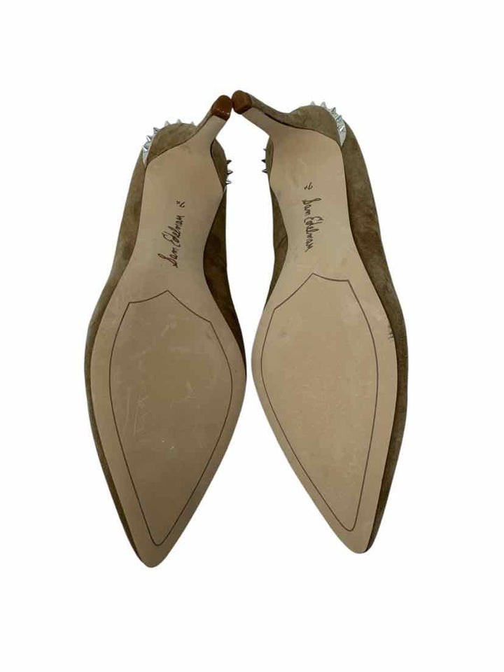 Shoe Size 7.5 Sam Edeleman Tan Suede Pumps