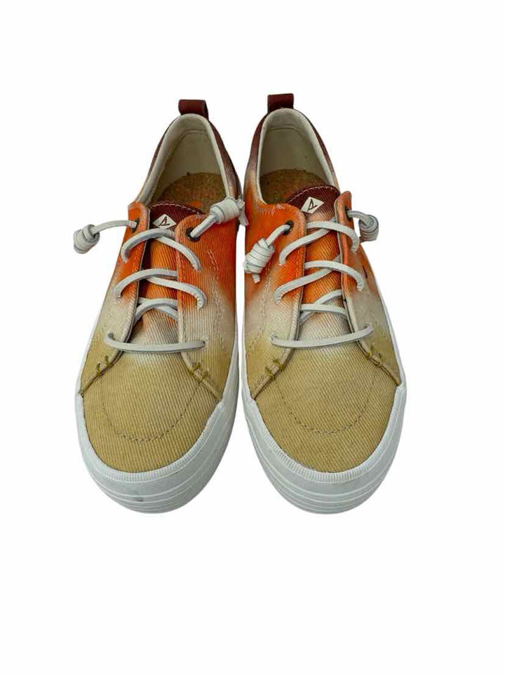 Shoe Size 6 Sperry Orange Sneakers