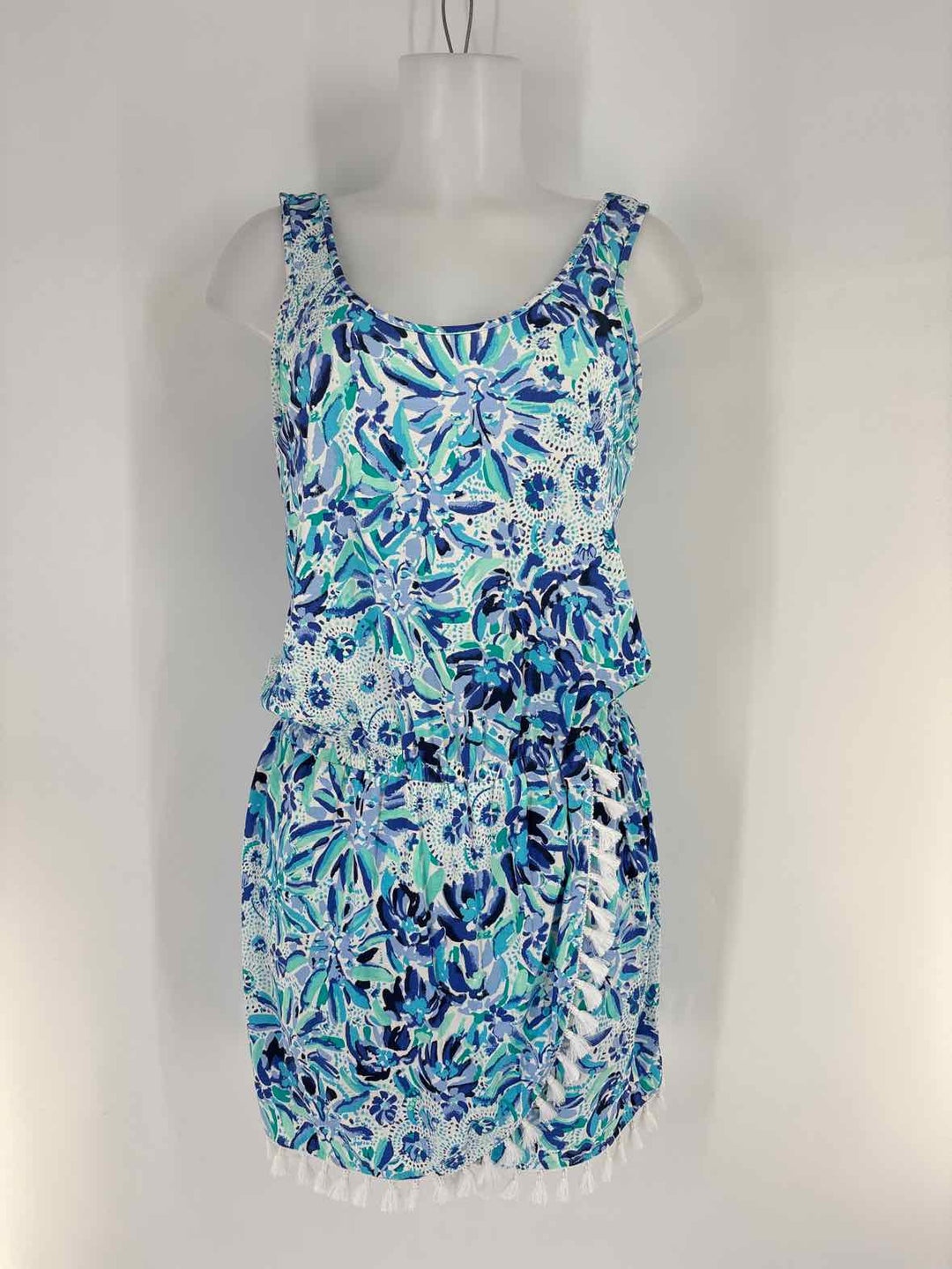 Size M Lilly Pulitzer Blue Print Dress