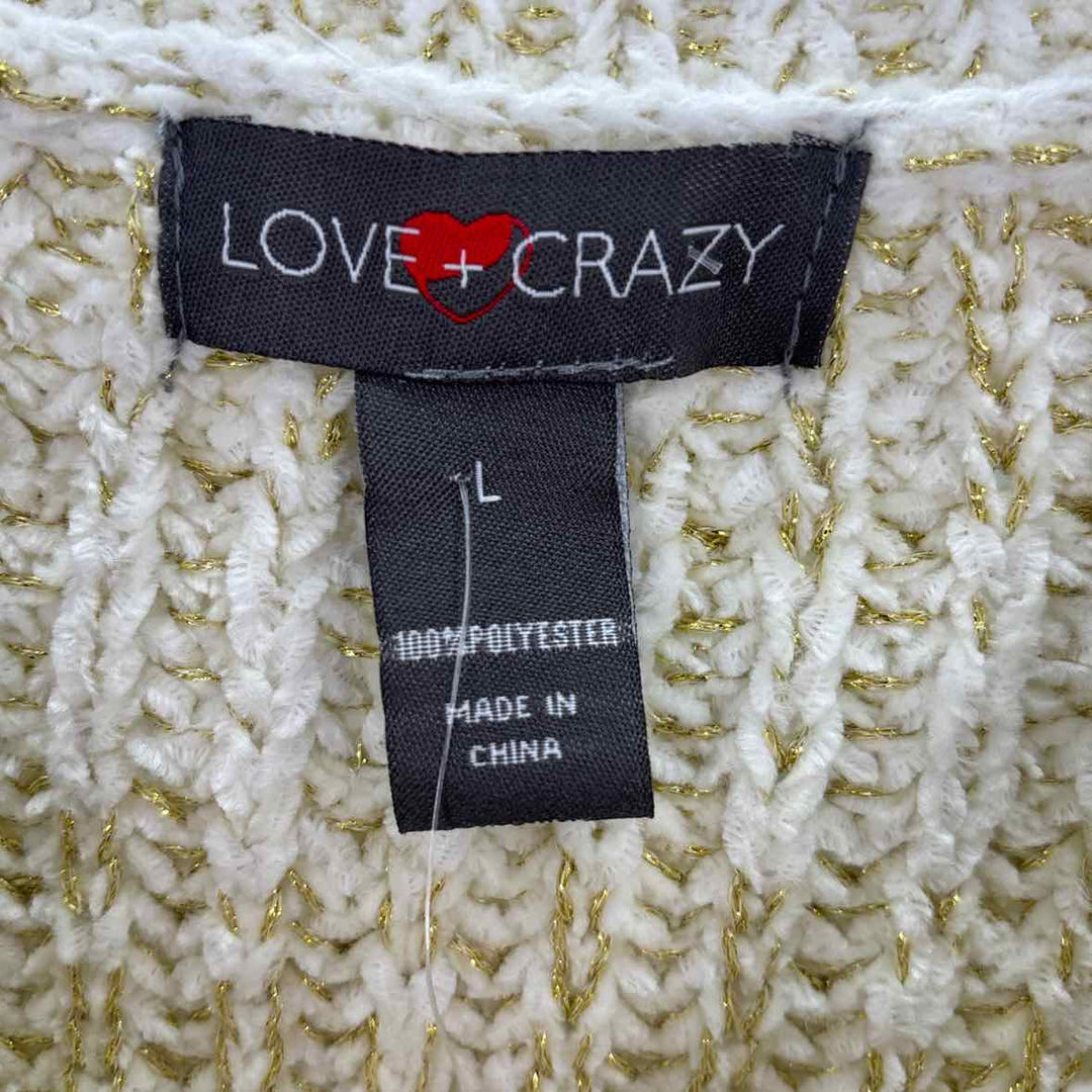 Size L Gold Sweater