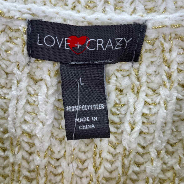 Size L Gold Sweater