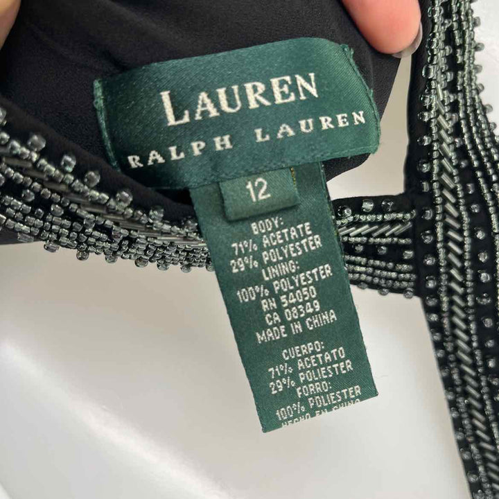 Size 12 RALPH LAUREN Black PROM