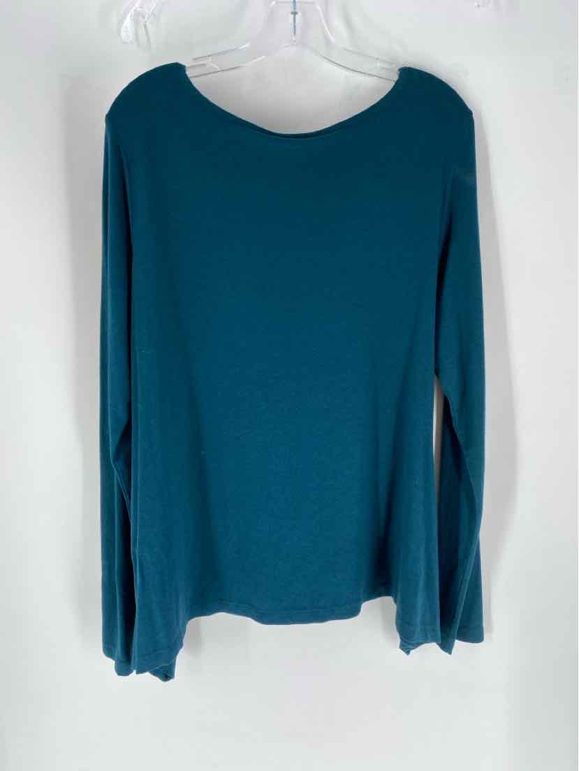 Size XL BRYAN WALKER Teal Cotton Shirt