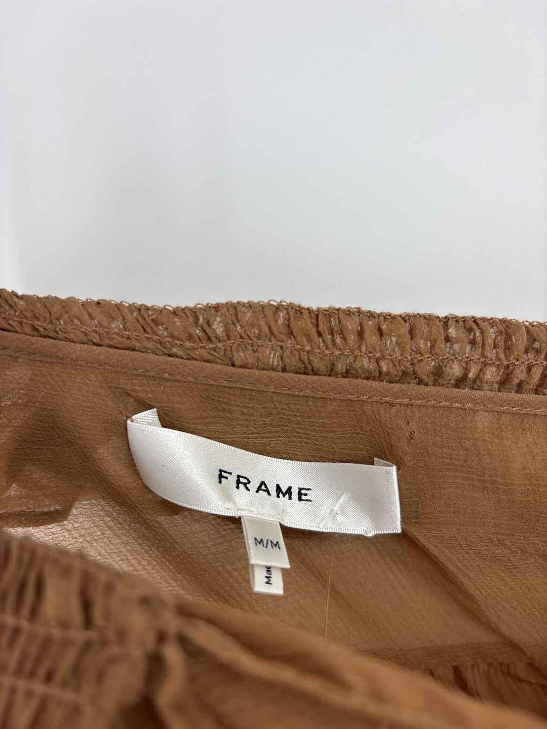 Size M FRAME Tan Shirt