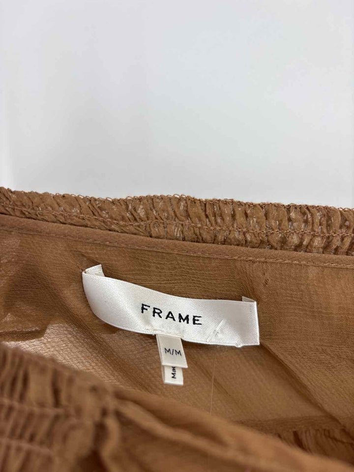 Size M FRAME Tan Shirt