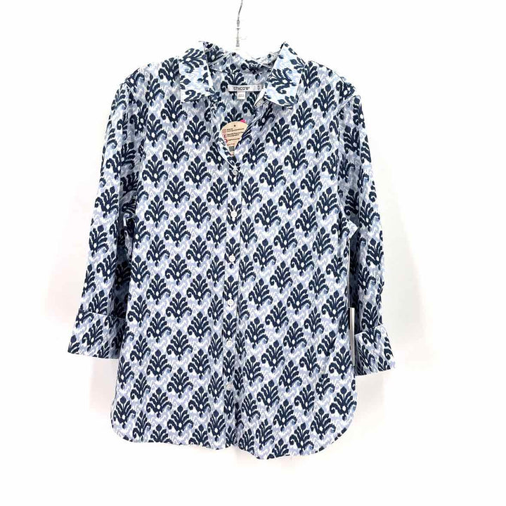 Size 10 Chico's Blue Shirt