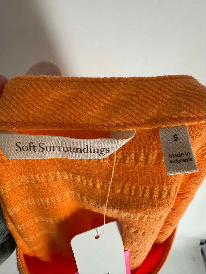 Size S SOFT SURROUNDINGS Orange Shirt
