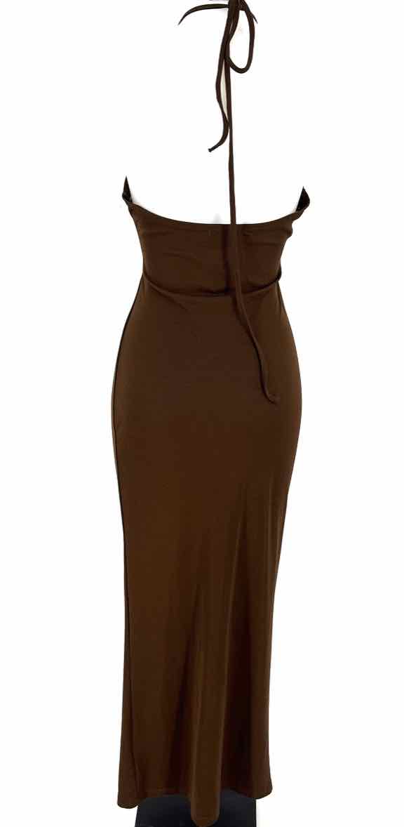 Size L Brown Dress