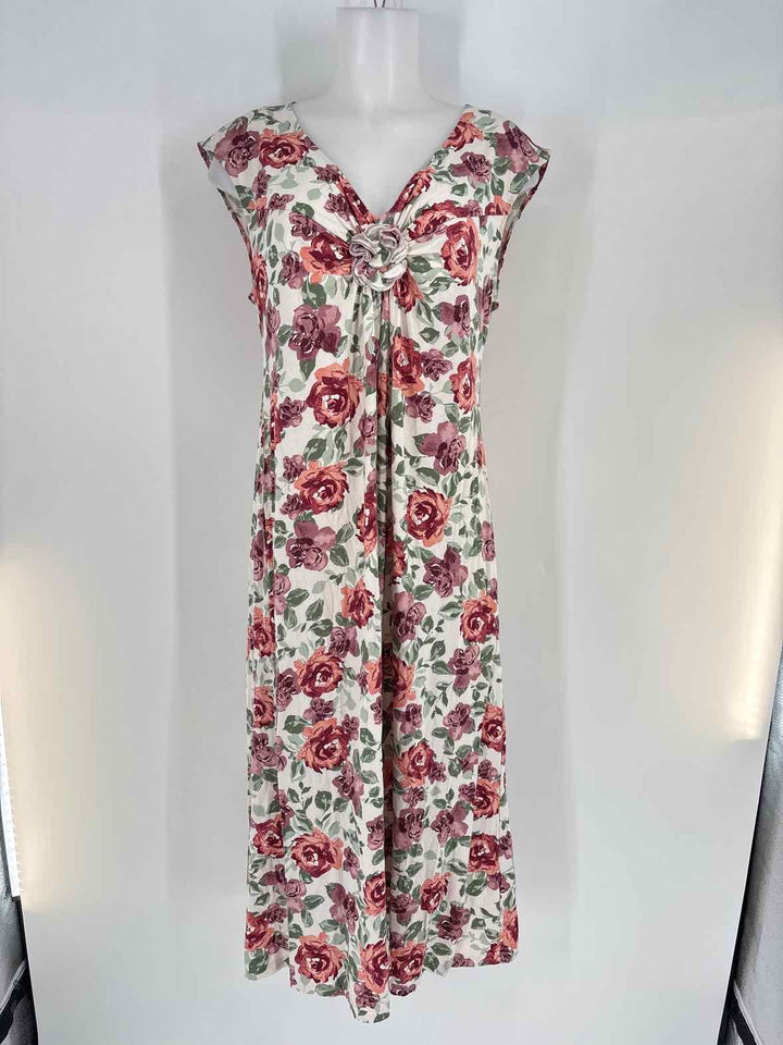 Size M GARNET HILL Multi-Color Dress