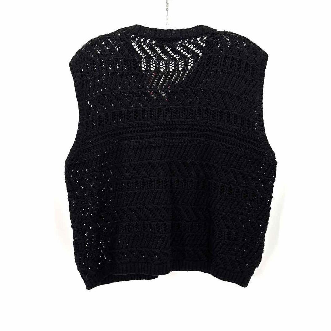 Size XL EVEREVE Black Knit Vest