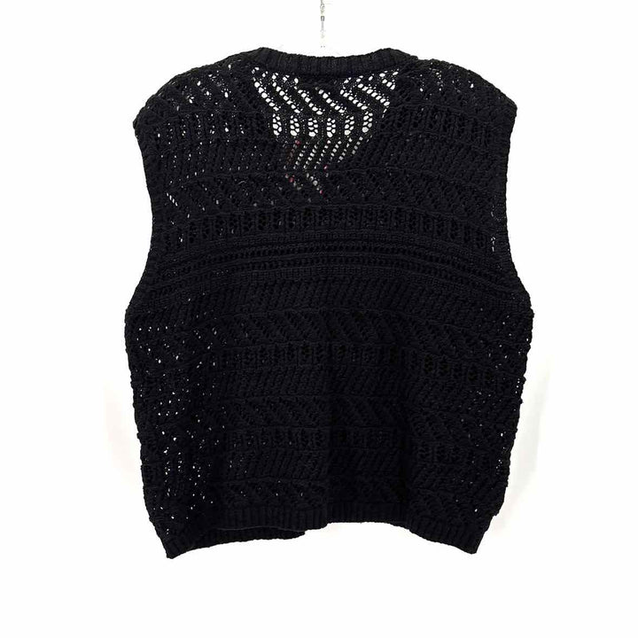 Size XL EVEREVE Black Knit Vest
