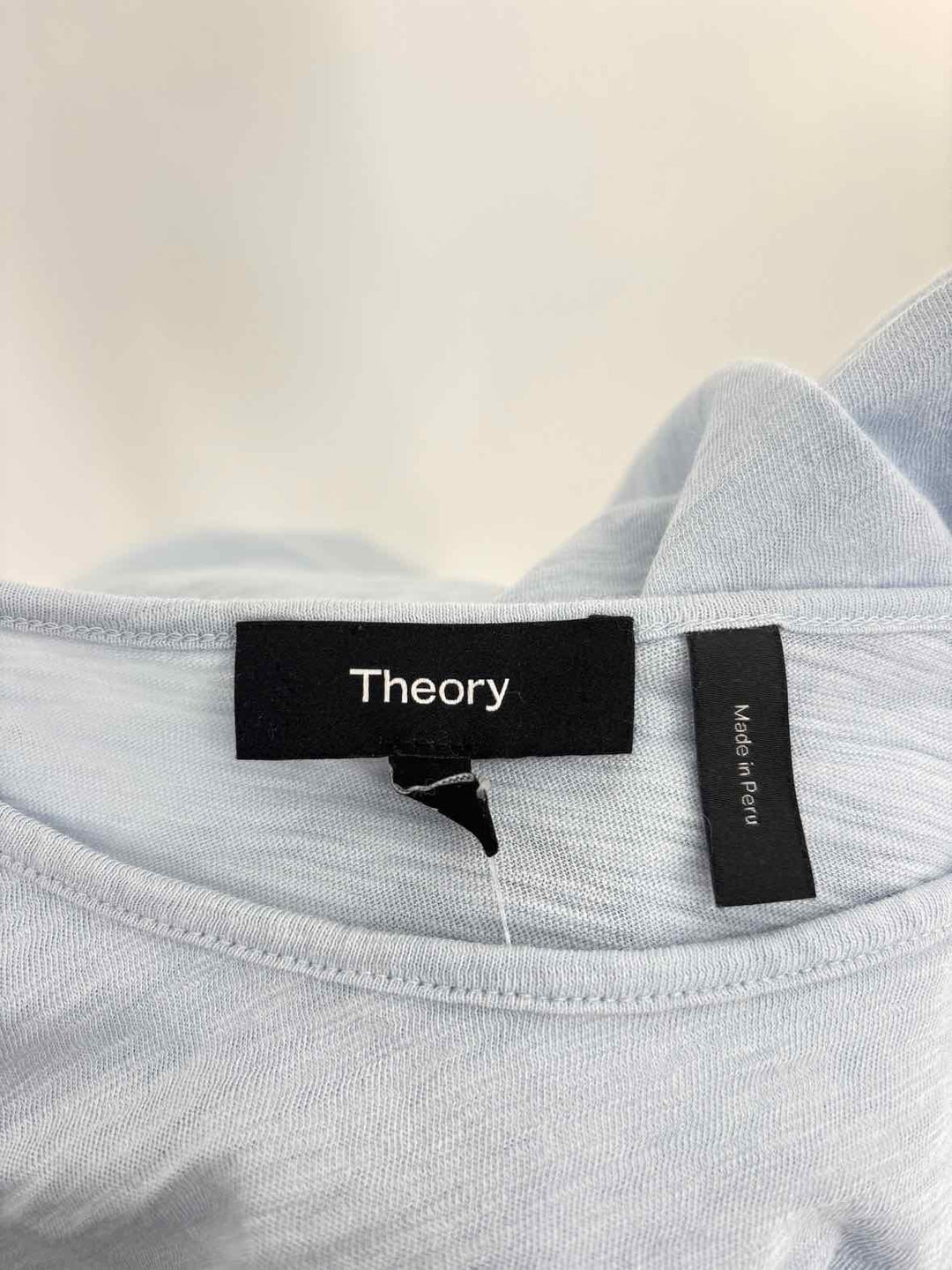 Size M THEORY Blue Shirt
