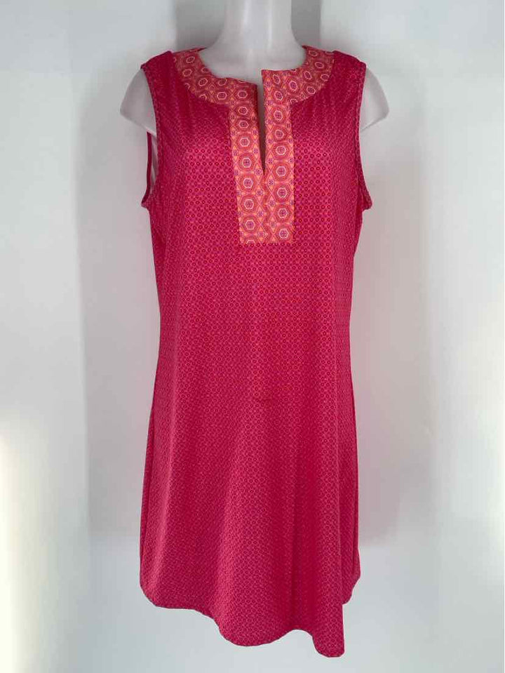 Size XL CABANA PINK PRINT Dress