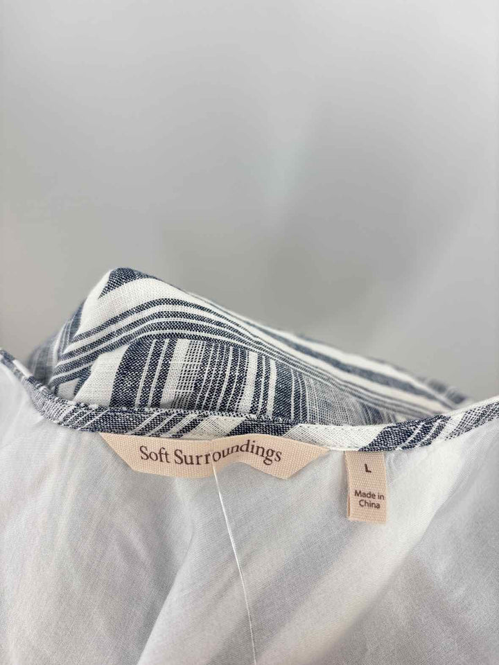 Size L SOFT SURROUNDINGS Gray Dress