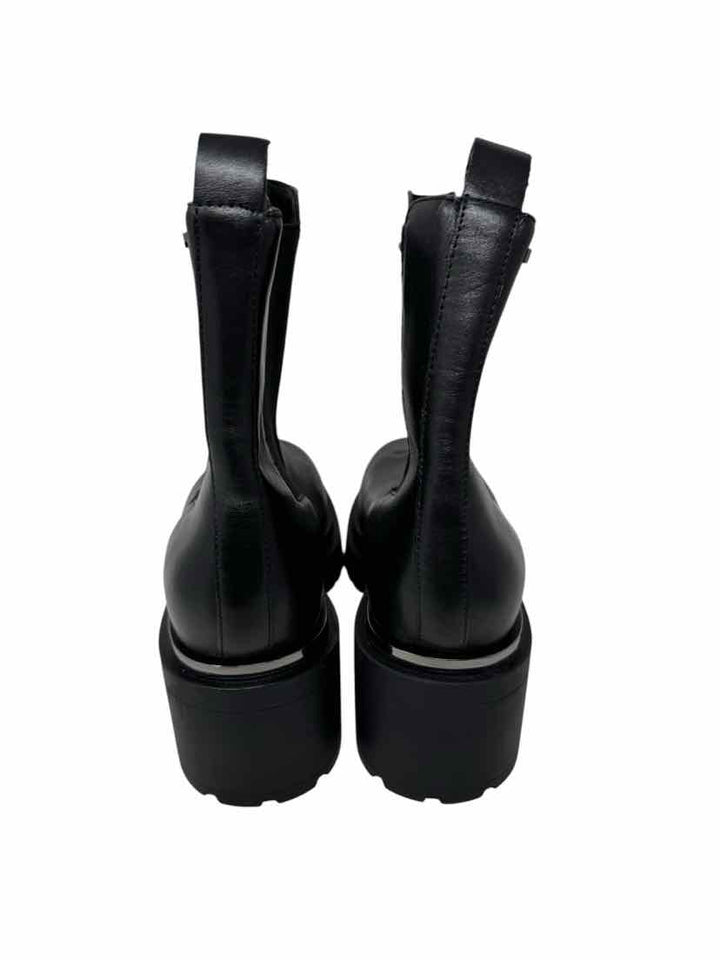 Shoe Size 9 DKNY Black Leather Boots