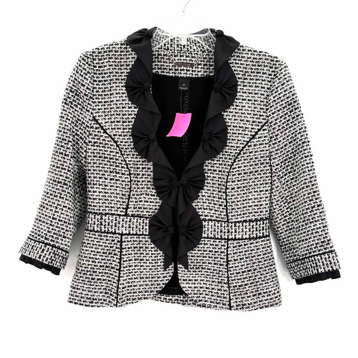 Size 8 White House Black Market Black Jacket