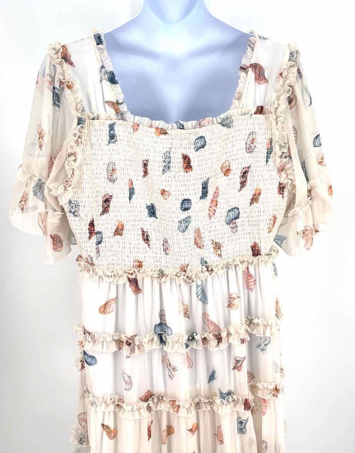 Size 3X Cream Dress