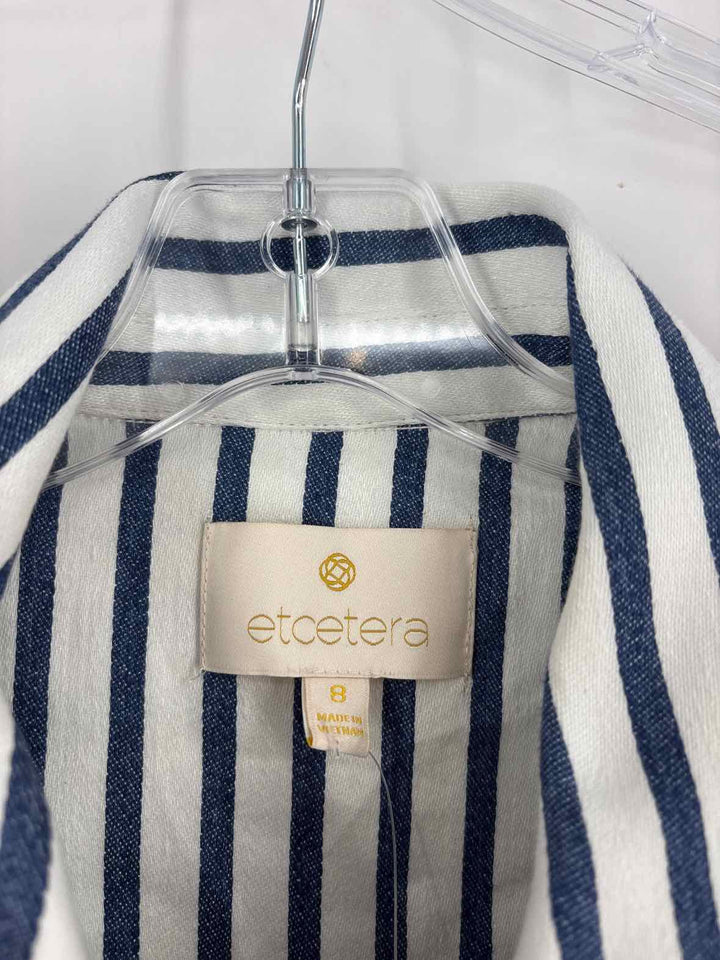 Size 8 ETCETERA Cream Jacket