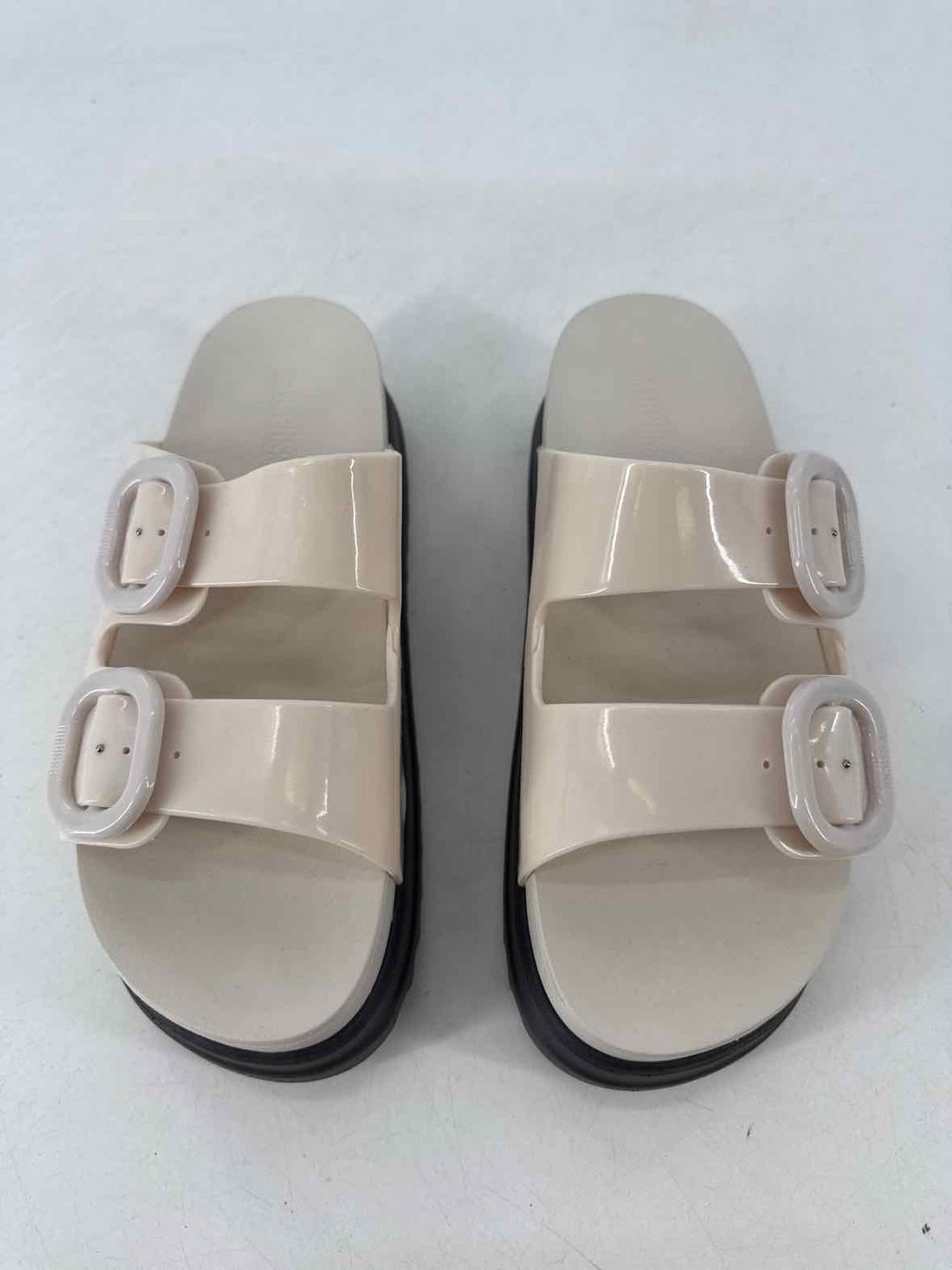 Shoe Size 9 MELISSA Cream Sandals
