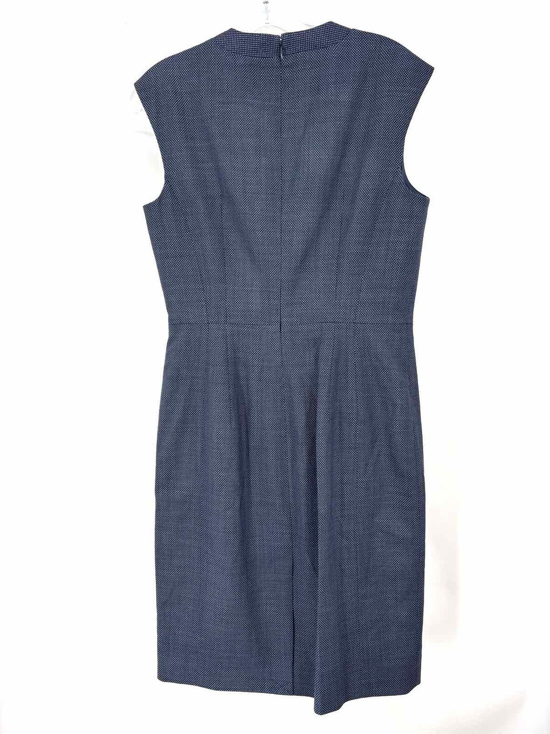 Size 6 Brooks Brothers Navy Print Dress