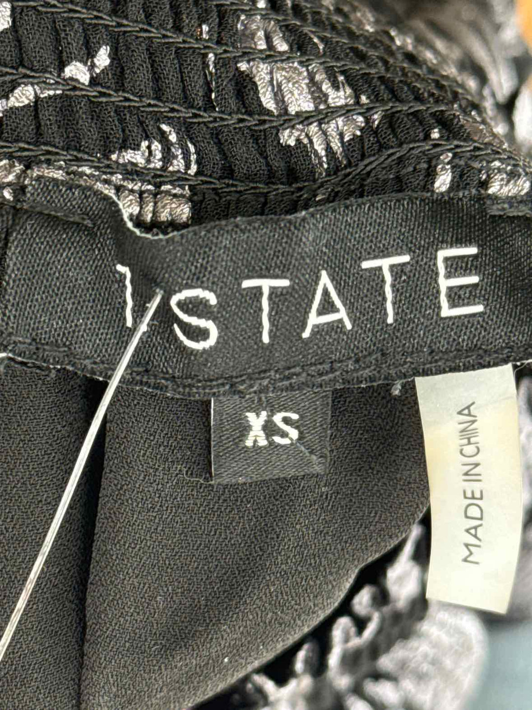 Size XS 1. State Black Dress