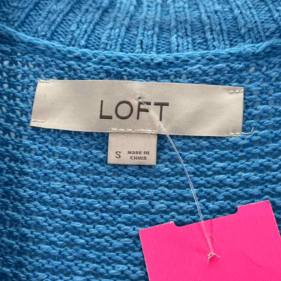 Size S Ann Taylor Teal Cardigan